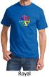 Mens Yoga Shirt 7 Chakra Circle Tee T-Shirt