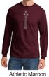 Mens Yoga Shirt 7 Chakras Meditation Long Sleeve Shirt