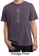 Mens Yoga Shirt 7 Chakras Meditation Pigment Dyed Tee