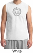 Mens Yoga Shirt Anahata Heart Chakra Adult Muscle Shirt