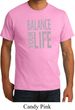 Mens Yoga Shirt Balance Your Life Organic Tee T-Shirt