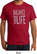 Mens Yoga Shirt Balance Your Life Organic Tee T-Shirt