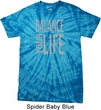 Mens Yoga Shirt Balance Your Life Spider Tie Dye Tee T-shirt