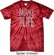 Mens Yoga Shirt Balance Your Life Spider Tie Dye Tee T-shirt