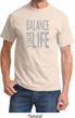 Mens Yoga Shirt Balance Your Life Tee T-Shirt