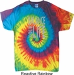 Mens Yoga Shirt Balance Your Life Tie Dye Tee T-shirt