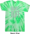 Mens Yoga Shirt Balance Your Life Twist Tie Dye Tee T-shirt