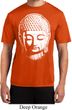 Mens Yoga Shirt Big Buddha Head Moisture Wicking Tee T-Shirt