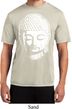 Mens Yoga Shirt Big Buddha Head Moisture Wicking Tee T-Shirt