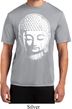 Mens Yoga Shirt Big Buddha Head Moisture Wicking Tee T-Shirt