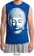 Mens Yoga Shirt Big Buddha Head Muscle Tee T-Shirt