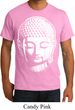 Mens Yoga Shirt Big Buddha Head Organic Tee T-Shirt