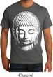 Mens Yoga Shirt Big Buddha Head Organic Tee T-Shirt