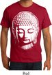 Mens Yoga Shirt Big Buddha Head Organic Tee T-Shirt