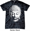 Mens Yoga Shirt Big Buddha Head Spider Tie Dye Tee T-shirt