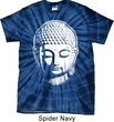 Mens Yoga Shirt Big Buddha Head Spider Tie Dye Tee T-shirt
