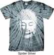 Mens Yoga Shirt Big Buddha Head Spider Tie Dye Tee T-shirt