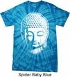 Mens Yoga Shirt Big Buddha Head Spider Tie Dye Tee T-shirt