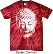 Mens Yoga Shirt Big Buddha Head Spider Tie Dye Tee T-shirt