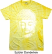 Mens Yoga Shirt Big Buddha Head Spider Tie Dye Tee T-shirt