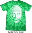 Mens Yoga Shirt Big Buddha Head Spider Tie Dye Tee T-shirt