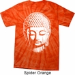 Mens Yoga Shirt Big Buddha Head Spider Tie Dye Tee T-shirt