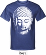 Mens Yoga Shirt Big Buddha Head Tall Tee T-Shirt