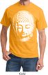 Mens Yoga Shirt Big Buddha Head Tee T-Shirt