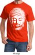Mens Yoga Shirt Big Buddha Head Tee T-Shirt