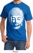 Mens Yoga Shirt Big Buddha Head Tee T-Shirt