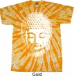 Mens Yoga Shirt Big Buddha Head Twist Tie Dye Tee T-shirt