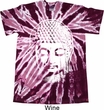 Mens Yoga Shirt Big Buddha Head Twist Tie Dye Tee T-shirt