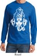 Mens Yoga Shirt BIG Ganesha Head Long Sleeve Tee T-Shirt