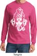 Mens Yoga Shirt BIG Ganesha Head Long Sleeve Tee T-Shirt