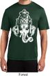 Mens Yoga Shirt BIG Ganesha Head Moisture Wicking Tee T-Shirt