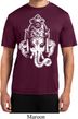 Mens Yoga Shirt BIG Ganesha Head Moisture Wicking Tee T-Shirt