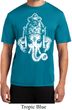 Mens Yoga Shirt BIG Ganesha Head Moisture Wicking Tee T-Shirt
