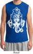 Mens Yoga Shirt BIG Ganesha Head Muscle Tee T-Shirt