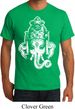 Mens Yoga Shirt BIG Ganesha Head Organic Tee T-Shirt