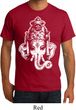 Mens Yoga Shirt BIG Ganesha Head Organic Tee T-Shirt
