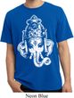 Mens Yoga Shirt BIG Ganesha Head Pigment Dyed Tee T-Shirt