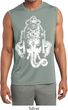 Clearance - Mens BIG Ganesha Head Sleeveless Yoga Shirt