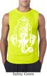 Mens Yoga Shirt BIG Ganesha Head Sleeveless Tee T-Shirt