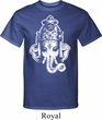 Mens Yoga Shirt BIG Ganesha Head Tall Tee T-Shirt