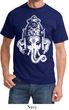 Mens Yoga Shirt BIG Ganesha Head Tee T-Shirt