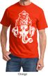 Mens Yoga Shirt BIG Ganesha Head Tee T-Shirt