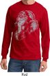 Mens Yoga Shirt BIG Ganesha Profile Long Sleeve Tee T-Shirt