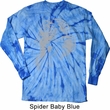 Mens Yoga Shirt BIG Ganesha Profile Long Sleeve Tie Dye Tee T-shirt