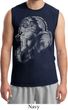 Mens Yoga Shirt BIG Ganesha Profile Muscle Tee T-Shirt