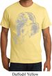 Mens Yoga Shirt BIG Ganesha Profile Organic Tee T-Shirt